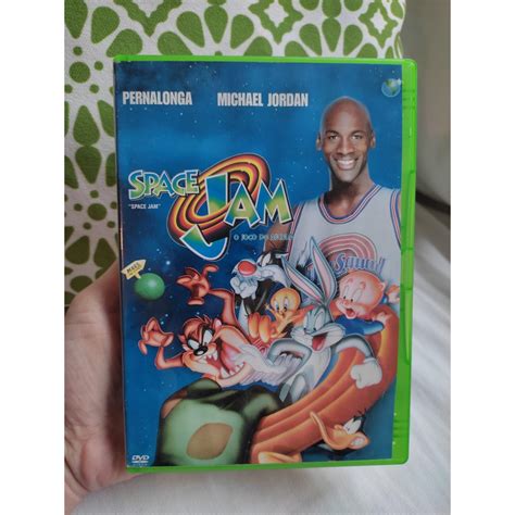 DVD SPACE JAM O JOGO DO SÉCULO RARO DUPLA FACE PRIMEIRA EDIÇÃO