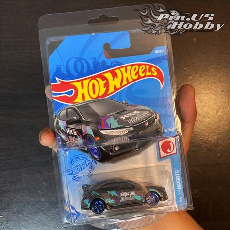 Jual HOTWHEELS 2018 HONDA CIVIC TYPE R HKS VERSION ORIGINAL HOT