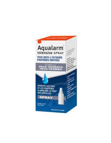 Aqualarm Intensive Spray Yeux Secs Yeux Fatigu S Paupi Res Irrit Es