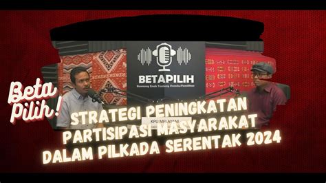 Ba Omong Enak Chapter Strategi Peningkatan Partisipasi Masyarakat