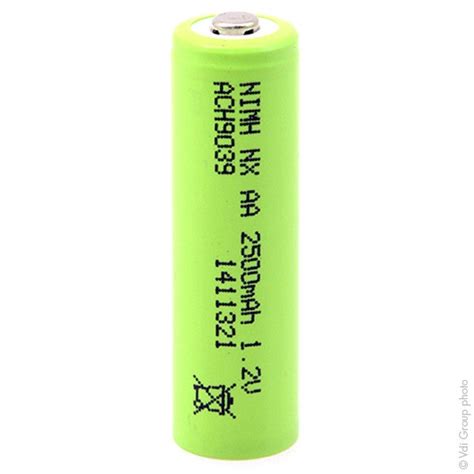 NX Accus NiMH Industriels AA 1 2V 2500mAh CT Leroy Merlin