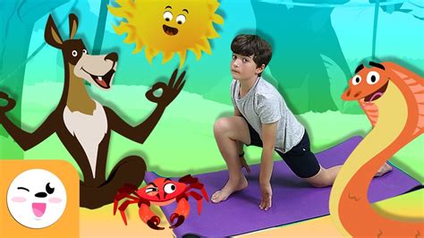 YOGA PARA NIÑOS El saludo al sol y las posturas de los animales