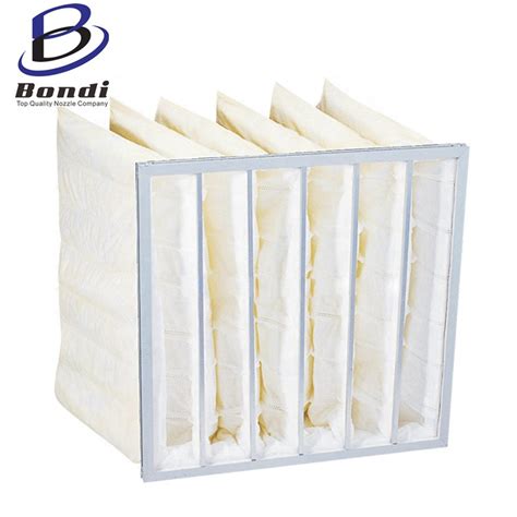 G4 F5 F6 F7 F8 F9 Grade Air Conditioning Dust Collector Air Filter Bag