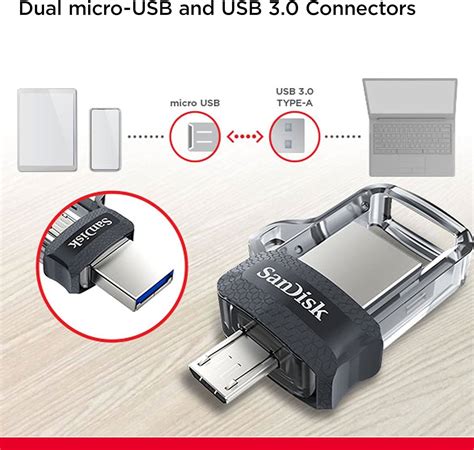 Sandisk 256 Gb Otg Enabled M3 0 Ultra Dual Drive Sddd3 256g G46 Buy Best Price In Uae Dubai