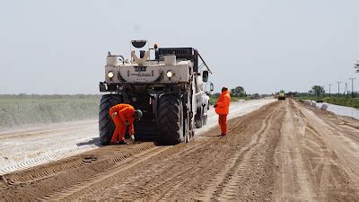 La Provincia Avanza Con Obras De Nuevo Pavimento En La Ruta 61