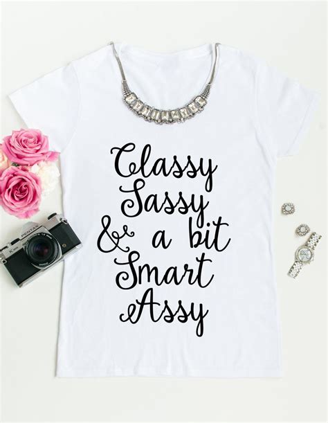 Classy Sassy And A Bit Smart Assy Short Sleeve Shirt By Keepsakesbykris