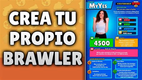 CON ESTO PUEDES CREAR TU BRAWLER Y GANAR GEMAS YouTube