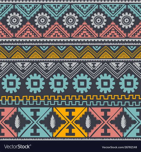 Indian Tribal Patterns Wallpaper