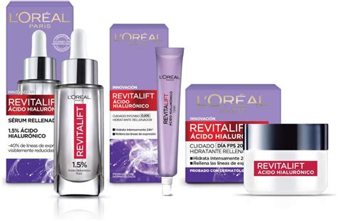 Kit Revitalift Ácido Hialurónico Sérum Facial Crema Día Y Crema De