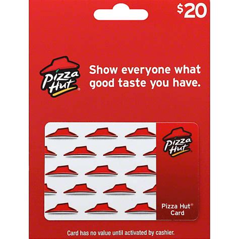 Pizza Hut Gift Card, $20 | Gift Cards | Dave's Supermarket