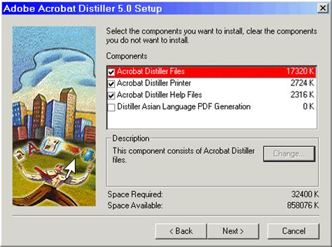 Install Distiller From The PM7 Application CD