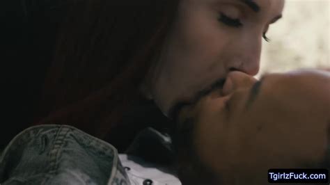 Busty Tattooed Tranny Babe Foxxy Sucks And Fucks Her Stepsis Black Bf AShemaletube