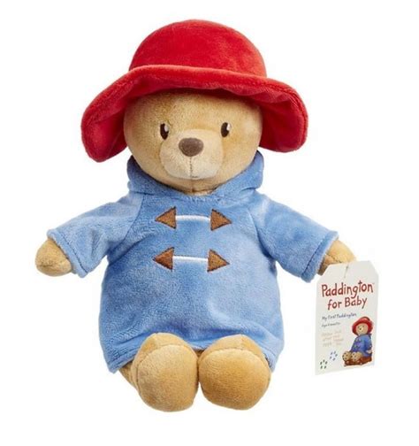 Peluche Paddington Pour Bébé 25 Cm Ours Paddington Tout Doux