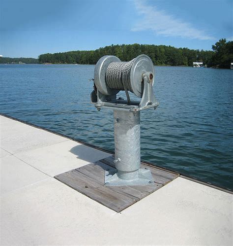 Marine Winch - Floating Docks Manufacturing Company