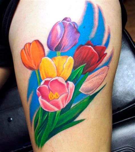 Tatuajes De Tulipanes Significado Y Mejores Dise Os