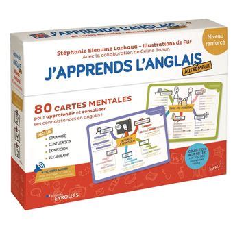 J apprends l anglais autrement Niveau renforcé 80 CARTES MENTALES