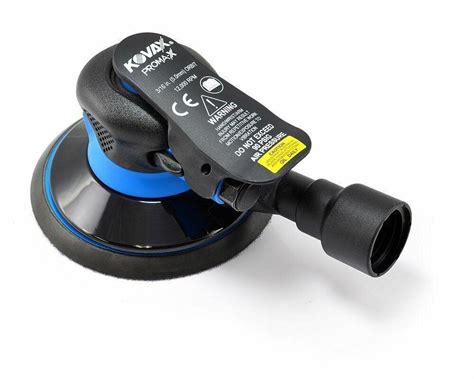 Orbital Sander 6 Inch Hook And Loop Pad Vacuum Assist 15 Holes Kovax