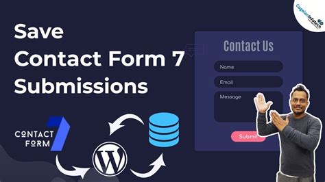 How To Save Contact Form 7 Data Submissions To Your WordPress Database