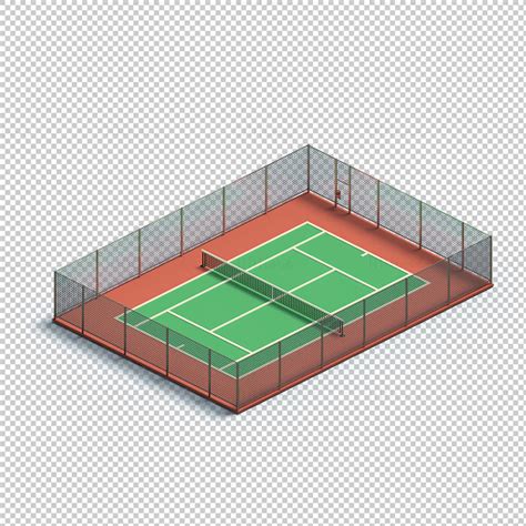 Cartoon tennis court png