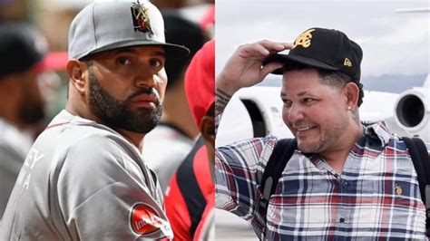 Albert Pujols y Yadier Molina de antiguos compañeros de equipo a