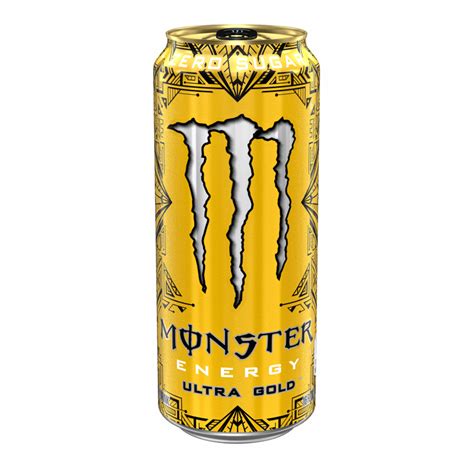 Monster Energy Ultra Gold 473ml Usa Import Sugar Box