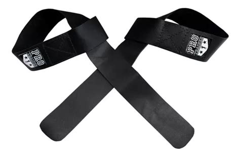 Strap Fita Couro Preto Barra Muscula O Escorrega O Pre O