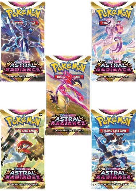 Booster Pack Full Artwork Set 5 Stk Fra SWSH Astral Radiance