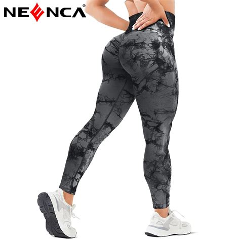 NEENCA Seamless Scrunch Butt Lifting Workout Leggings Para As Mulheres