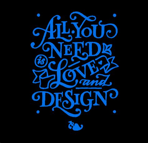 Hand Lettering Print On Behance