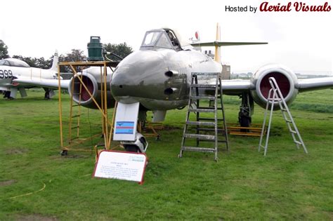 Aerial Visuals Airframe Dossier Gloster Meteor F 8 S N WK654 RAF