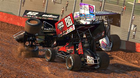 New Track New Winner For Iracing World Of Outlaws Sprint Cars As Kenny