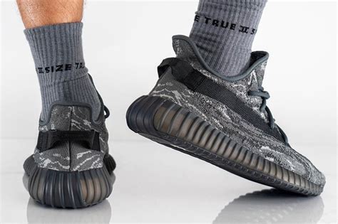 Adidas Yeezy Boost 350 V2 Mx Grey On Foot Look Hypebeast