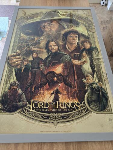 Lotr The Fellowship Of The Ring Artist Proof Giclee Print By Ruiz