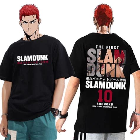 Slam Dunk summer T-Shirt anime Tshirt – OTAKUSTORE