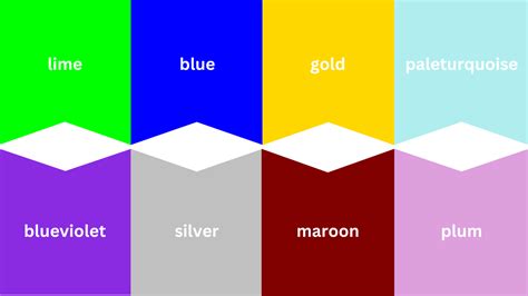 Css Colors What You Need To Know About Html Hex Rgb And Hsl Color Values