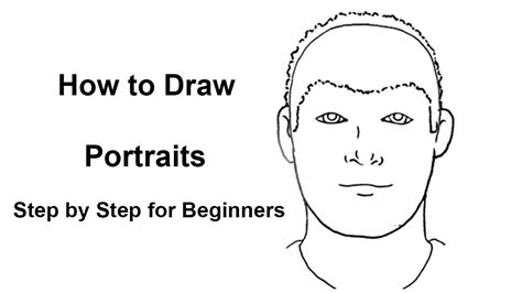 How To Draw Portraits Step By Step For Beginners Portrait Drawing