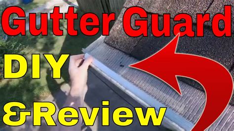 How To Install Gutter Guards And Testing Them To See If They Work YouTube