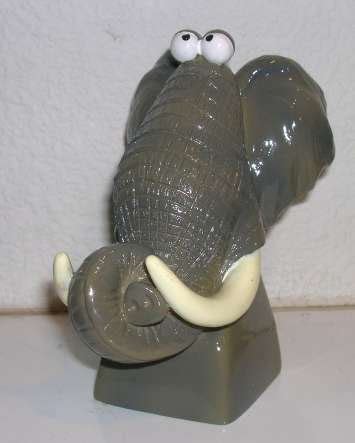 Picasso Nose Eyeglass Sunglasses Holder Elephant