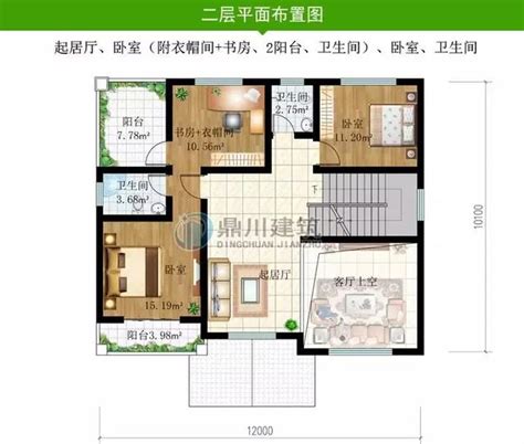 农村40平米房屋设计图4米乘10米房屋图40平方自建房户型图大山谷图库