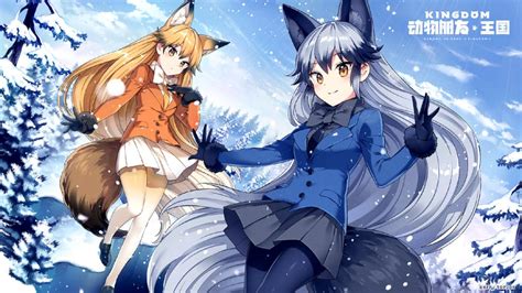 Silver Fox And Ezo Red Fox Kemono Friends And 1 More Danbooru