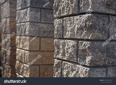 split face concrete block royalty  images stock  pictures