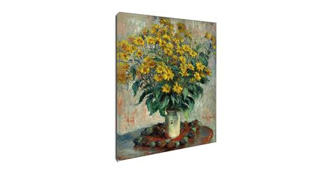 Jerusalem Artichoke Flowers Claude Monet Obraz Na P Tnie Galeria