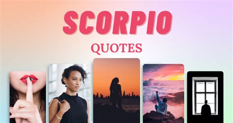 Scorpio Quotes That Embody This Zodiac Sign So Syncd