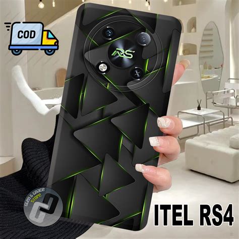 Jual G3 Case Itel RS4 2024 Terbaru Softcase Pro Camera Motif