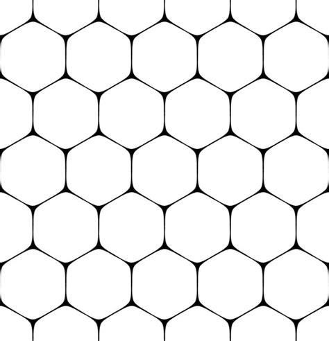 Honeycomb Pattern Seamless Hexagons Texture Stock Vector Troyka