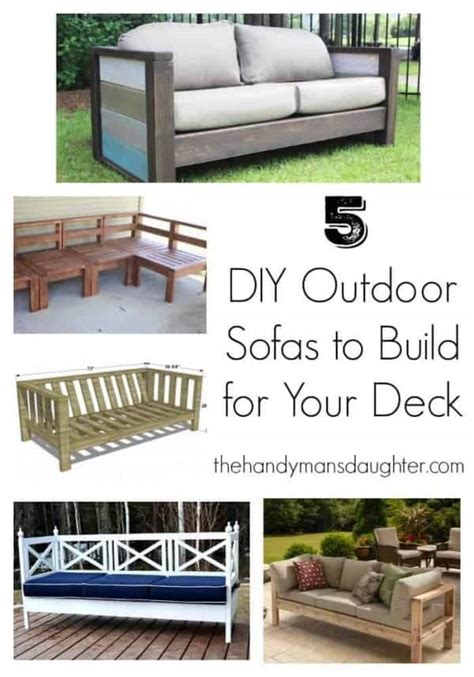 Diy Outdoor Sofa Plans With Storage Resnooze