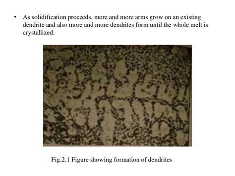 SOLIDIFICATION OF CASTING