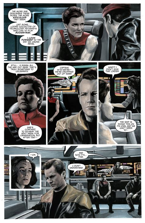 Star Trek Voyager Mirrors And Smoke Chapter Page