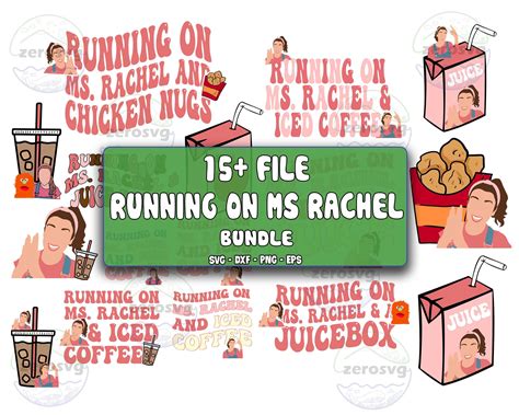 15+file Running On Ms.Rachel bundle svg,dxf,png, cricut , file cut , S ...