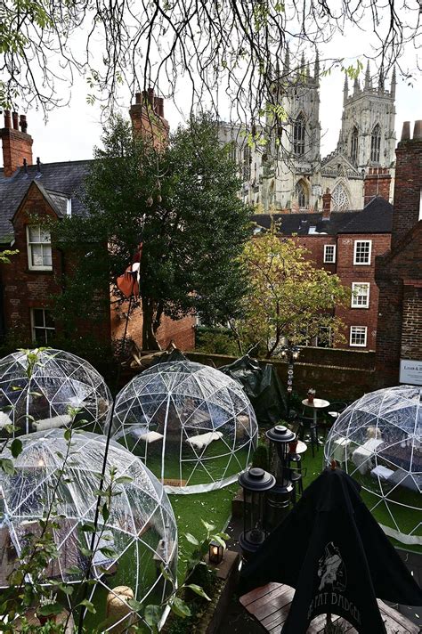 Sparkly Igloos With Minster Views Turn York Beer Garden Into A Winter